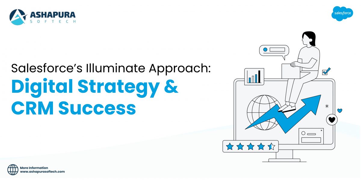 Ashapura Softech showcases Salesforce’s Illuminate Approach to boost digital strategy and CRM success through smart analytics, automation, and engagement.