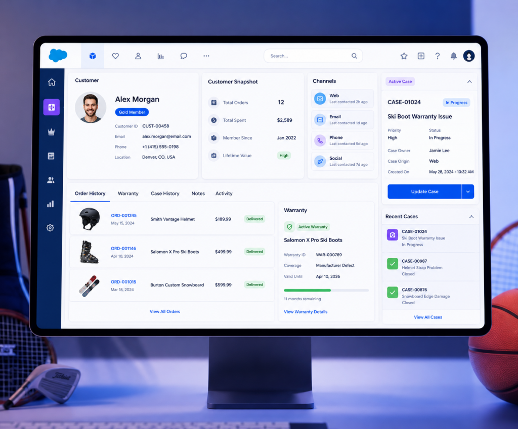 salesforce for sporting goods img 1
