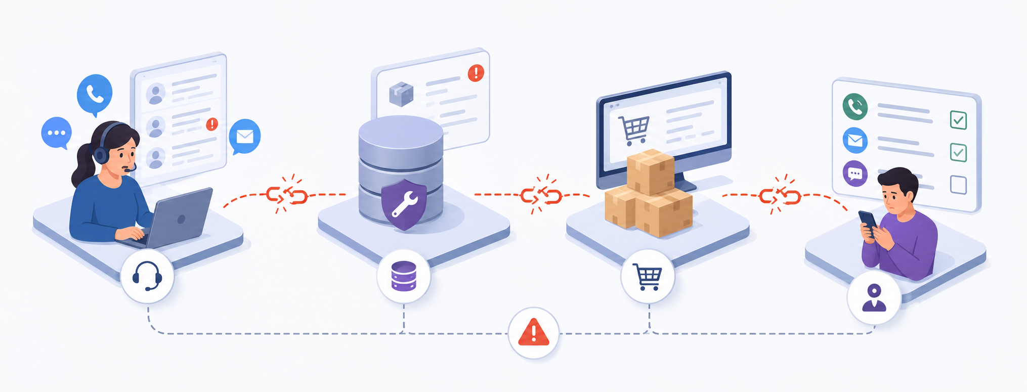 Siloed Systems Quoting Challenge Infographic