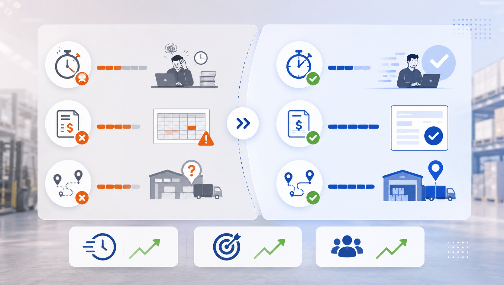 Salesforce Implementation Outcomes & Results Infographic