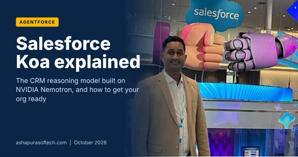 Salesforce Koa: What the CRM Reasoning Model Means for Your Org